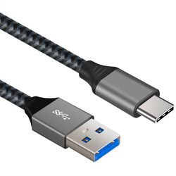 Kabel USB-C/USB QC 3.1 15W 3A ART 0.5m oplot