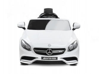 Samochód auto na akumulator Caretero Toyz Mercedes-Benz S63 AMG akumulatorowiec + pilot zdalnego sterowania - biały