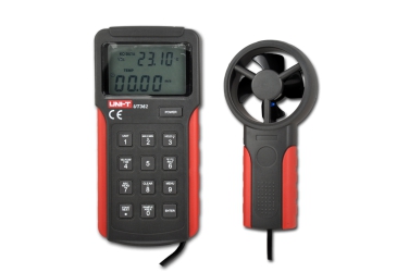 Miernik wiatromierz z funkcją pomiaru temperatury anemometr Uni-t UT362 USB 