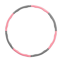 Hula Hop odchudzające koło z wypustkami 95cm REBEL ACTIVE - różowe