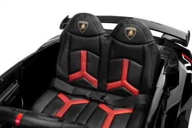 Samochód auto na akumulator Caretero Toyz Lamborghini Aventador SVJ akumulatorowiec + pilot zdalnego sterowania - czarny