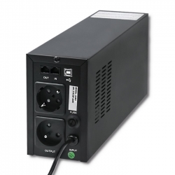 Zasilacz awaryjny UPS Qoltec Monolith 800VA 480W LCD USB RJ45 + program