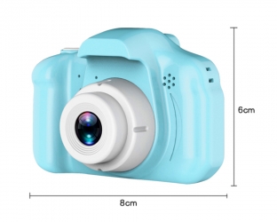 Aparat dla dzieci kamera Full HD X2 niebieski