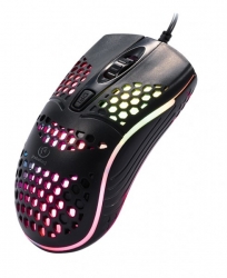 Mysz gamingowa podświetlana Rebeltec GHOST 3200DPI RGB dla graczy