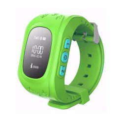 Zegarek KIDS SMARTWATCH dla dzieci lokalizator GPS SIM kolor zielony