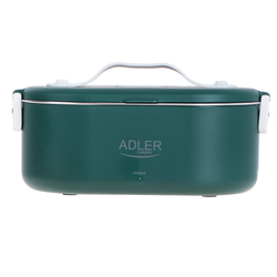 Elektryczny podgrzewany pojemnik na żywność do 70°C Adler AD 4505 zielony
