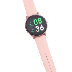 Zegarek smartwatch opaska sportowa KW19 - różowy
