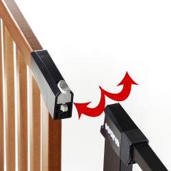 Bramka barierka ochronna zabezpieczająca drzwi schody Easy 4w1 rozporowa do 103 cm