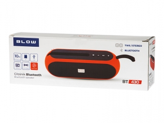 Przenośny głośnik Bluetooth BLOW BT420 czarny FM USB AUX
