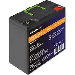 Akumulator LiFePO4 litowo-żelazowo-fosforanowy Qoltec 12.8V 24Ah 307.2Wh BMS