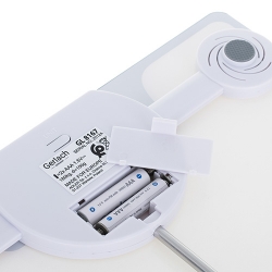 Elektroniczna waga  łazienkowa LED Gerlach GL 8167w do 180 kg biała