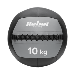 Piłka lekarska do ćwiczeń 10 kg REBEL ACTIVE