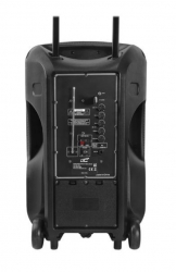 Podświetlany głośnik kolumna Bluetooth LTC Power Audio ACTIV ROCK PA200 SD USB FM REC MIC + pilot + 2 mikrofony