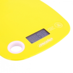 Elektroniczna waga kuchenna Mesko MS 3159y 5kg żółta