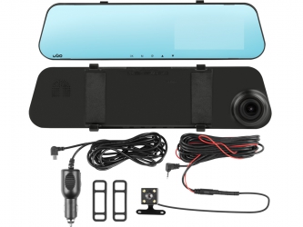 Kamera samochodowa wideorejestrator UGO lusterko kamera cofania