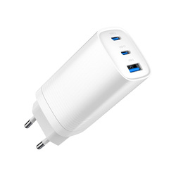 Ładowarka sieciowa ART GaN 65W 2x USB-C PD   USB QC 4.0