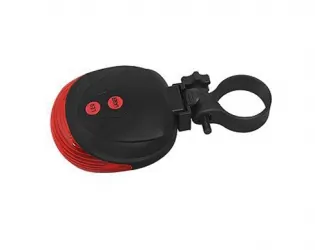 Lampka rowerowa LTC LED tylna z laserem