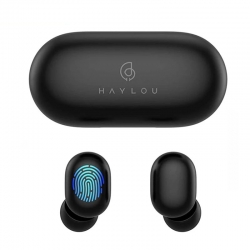 Bezprzewodowe słuchawki bluetooth TWS Haylou GT1 czarne