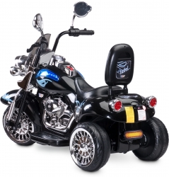 Motocykl motor na akumulator Caretero Toyz Rebel akumulatorowiec - czarny