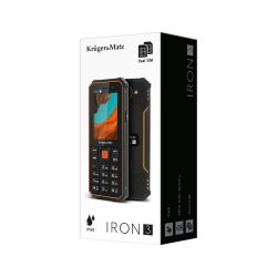 Telefon Kruger&amp;amp;Matz IRON 3 niezniszczalny DUAL SIM bluetooth IP68