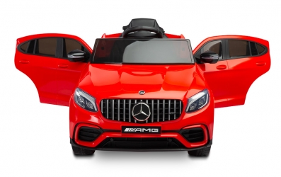 Samochód auto na akumulator Caretero Toyz Mercedes-Benz GLC 63S AMG akumulatorowiec + pilot zdalnego sterowania - czerwony