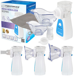 Inhalator nebulizator membranowy Esperanza RESPIRO astma alergia katar