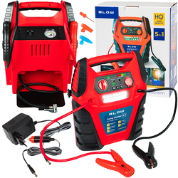 Jump starter BLOW urządzenie rozruchowe z kompresorem 5w1