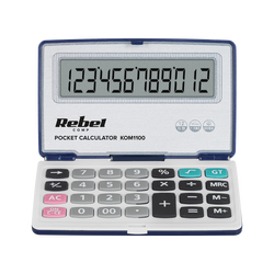 Kalkulator prosty kieszonkowy Rebel PC-50