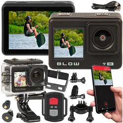 Kamera sportowa Blow ACTION CAMERA GoPro4U 11 Wi-Fi 5K   akcesoria