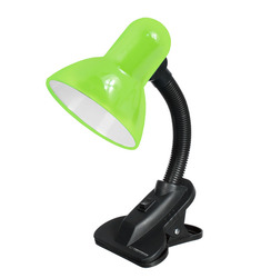 Lampka biurkowa z klipsem E27 Esperanza PROCYON - zielona