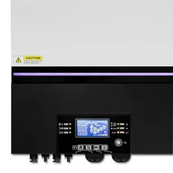 Modularny hybrydowy inwerter solarny Qoltec Off-Grid 8kW 120A 48V MPPT Sinus