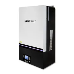 Modularny hybrydowy inwerter solarny Qoltec Off-Grid 8kW 120A 48V MPPT Sinus