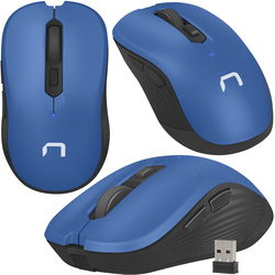 Mysz bezprzewodowa NATEC ROBIN optyczna 1600DPI - niebieska