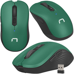 Mysz bezprzewodowa NATEC ROBIN optyczna 1600DPI - zielona