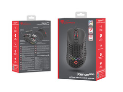 Mysz gamingowa podświetlana GENESIS XENON 800  lekka dla graczy 16000DPI   oprogramowanie
