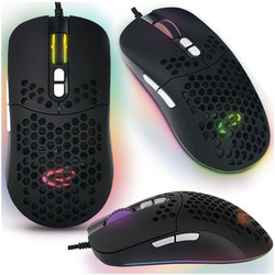 Mysz gamingowa podświetlana LED RGB 7D Esperanza HYDRUS