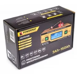 Prostownik mikroprocesorowy akumulatorowy 6V - 24V Powermat PM-PM-60B 8-etapowy LCD