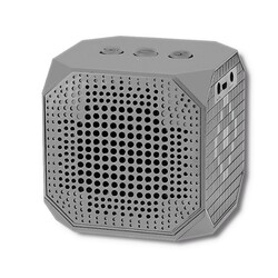 Przenośny głośnik Bluetooth 3W Qoltec Double speaker - szary