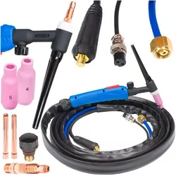 Przewód spawalniczy uchwyt TIG Powermat TIG-17V-16 konektor 16/25