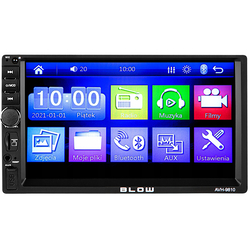 Radio samochodowe BLOW  AVH-9810 2DIN 7" Bluetooth FM SD USB AUX pilot