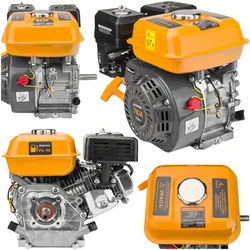 Silnik spalinowy 4-suwowy 4,9kW/ 7KM 19 mm Powermat PM-SSP-719T