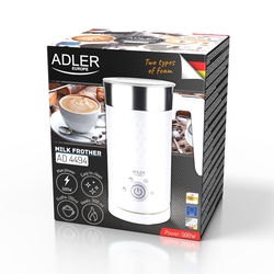 Spieniacz do mleka Adler AD 4494  - 4w1 spienianie podgrzewanie latte cappucino