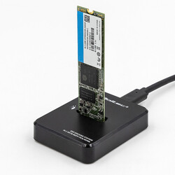 Stacja dokująca dysków Qoltec SSD M.2 SATA/PCIe NGFF/NVMe USB 3.1