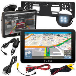 Stacja multimedialna nawigacja GPS 7'' BLOW GPS720 EUROPA 8GB z kamerą cofania w ramce