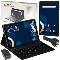 Tablet BLOW 10.1" PlatinumTAB10 V11 4G V22 IPS 4GB/ LTE GPS   etui z klawiaturą Bluetooth