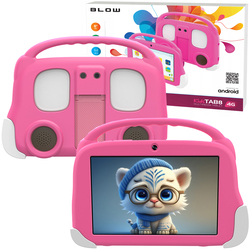 Tablet edukacyjny dla dzieci BLOW KidsTAB8 8'' 4G 4/64GB różowy   etui