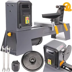 Tokarka stołowa do drewna Powermat PM-TSD-600LCD