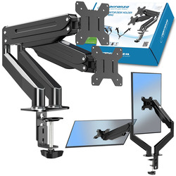 Uchwyt biurkowy gazowy do 2 monitorów TV 17"-27" Esperanza MACHE