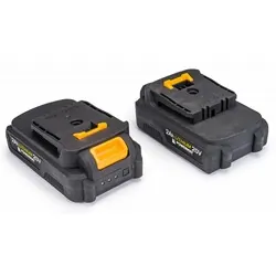 Wkrętarka akumulatorowa 20V 2Ah z udarem LED Powermat PM-WA-20V-2AT   walizka