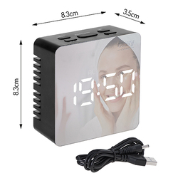 Zegar budzik LED z termometrem Camry CR 1150b - czarny
